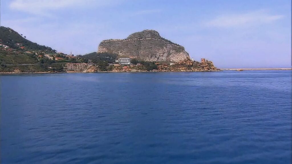 Cefalù in volo