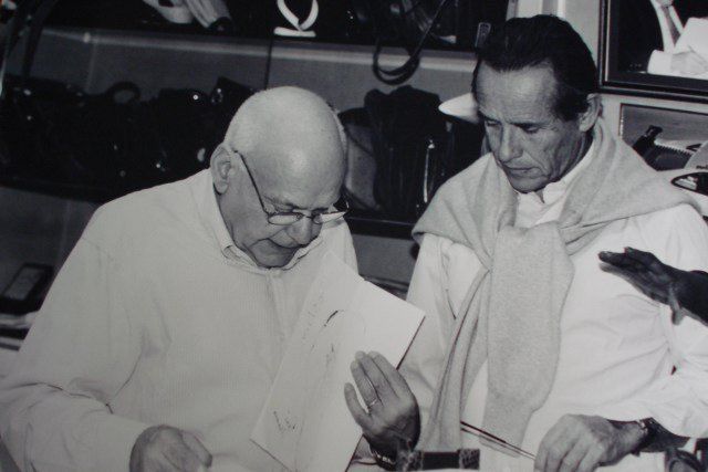 Francesco Liberto e Jacky Ickx